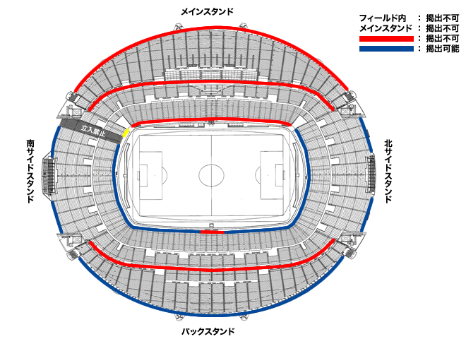 横断幕掲出場所全体図