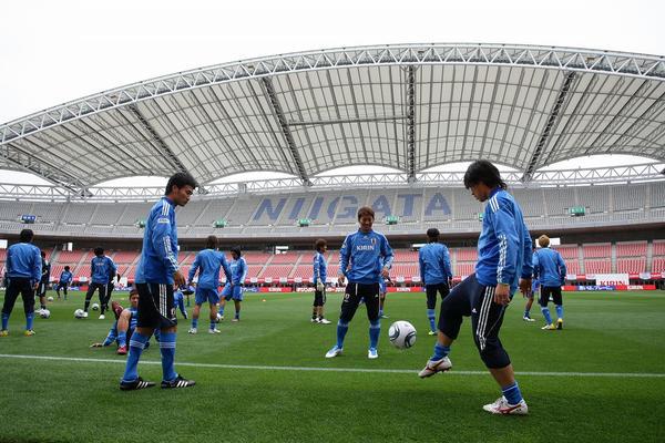 ペルー戦に向けて最終調整